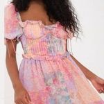 For Love & Lemons  Odessa Midi Dress S Photo 1