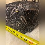 American Living 🤎🤎 Paisley Tote Bag with Brown Accents luggage .🤎🤎 Photo 5
