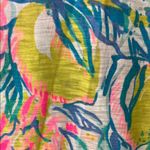 Lilly Pulitzer Pink and Yellow Sleeveless Tank Top with Crew Neck Photo 2