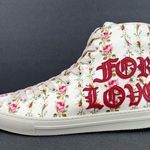 Gucci  Major Blind For Love Rose Serie Print Satin High Top Floral Sneakers EU 38 Photo 0