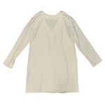 Amanda Uprichard  white v-neck long sleeve dress women’s size medium Photo 1