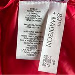 NWT 89th & Madison Down Packable Puffer Coat (Racing Red) Photo 6
