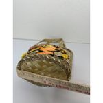 Vintage TIGGER Woven Wicker Rattan Straw Handbag Tote Purse Bag Basket Boho Photo 12