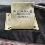 Ice Petite Black Paisley 100% Silk Wrap Blouse PM‎ Ruffle Hem Lined Vintage Y2K Size undefined Photo 3