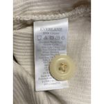 Everlane  Women's Cream Corduroy Long Sleeve Button Pockets Shirt Jacket Size L Photo 3