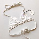 Tularosa Triangle Cut String Bikini Top Photo 2