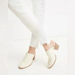 Madewell  Petite High Rise Skinny Jeans White Step Hem Plus Size 36P NWT Photo 2