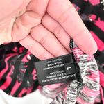 Proenza Schouler Striped Floral Splatter T Shirt In Deep Red Long Sleeve Size L Photo 4