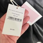 NANUSHKA Milo Sarong Vegan Leather Mini Skirt Black Size XS Photo 10