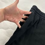 Old Navy Black Linen Blend Wide Leg Lounge Pant M Photo 2