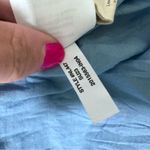 Madewell Eyelet Button-Front V-Neck Mini Dress Large Blue Photo 9