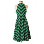 Anthropologie  Emerald‎ Ripple Midi Dress Size 0 Photo 4