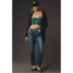 Anthropologie  Pilcro Oversized Open Stitch Knit Cardigan Sweater Navy Large Photo 4