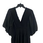 River Island Black Banded Empire Dress Size 16 US New Photo 3