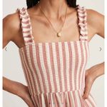 Marine layer  Selene Double Cloth Striped Maxi Dress Women's Size Medium Photo 1