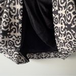 Anthropologie Deletta Black White Cutout Back Mini Dress A-Line Short Sleeve S Photo 10