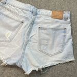 ZARA MOVING SALE Trafaluc Denim Distressed Hem Cutoff Shorts Photo 10
