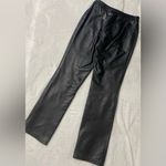 Copper Key  Sleek Black Leather Pants Photo 4