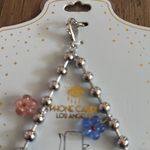 Colorful Flower Phone Charm Silver Photo 2