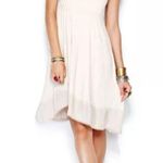 Free People Cream Star Lace Dress with Bead Details S Photo 2