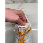 Hoka One One Clifton 8 Running Sneakers Shoes White Blue Purple Womens 9.5 9.5B Photo 6