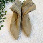 Loeffler Randall Isla Suede Slim Ankle Booties Sz 8 Photo 4