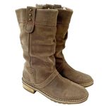 Clarks  Women's Leather Soho Houston Moto Boot Boho Rugged Weathered Calf Size 6 Photo 1
