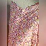 Victoria's Secret Sleepshirt/Gown PINK/PURPLE/YELLOW/WHITE Floral TWILL sz XS Photo 6