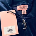 Juicy Couture 🔥 Bling OG Velour Iconic Tracksuit Hoodie Pants Atlantis Blue XL Photo 14