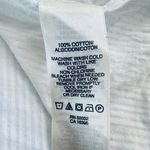 DKNY jeans white women's blouse size M Photo 4