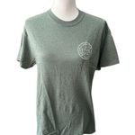 Gildan  Puppie Love Green Camping Dog‎ Graphic T-Shirt Outdoor Adventure Style Photo 0