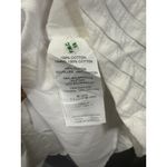 J.Crew Dress Womens 2P White Sleeveless Textured Fit and Flare V Neck Cotton Photo 2