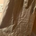 A.L.C. Frank olive strappy back wrap linen blend midi dress Photo 5