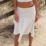 Free People FP Beach Robyn Convertible skirt dress white size NWOT Photo 1