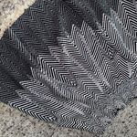 Opening Ceremony Herringbone Knit Mini Skirt Gray Black Size Small Photo 5