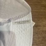 Alice + Olivia NWT  Reversible Daisy Bucket Hat Black and White One Size Photo 3