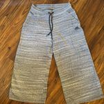 Adidas Women’s Sport 2 Street Heather Grey Sweatpants Culotte Wide Leg Size Med Photo 1