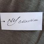 Ny Collection Green Knit Top Eyelet Lace Sleeves NWT Size Small Green Blouse Photo 8