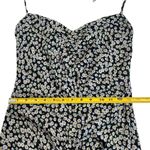 Princess Polly  McLeod Blue Floral Drawstring Ruched Halter Ruffle Mini Dress Photo 8