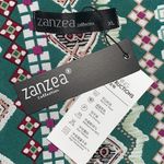 Zanzea Collection NWT Size XL Blue Soft Fabric Decorative Button Blazer Jacket Photo 5