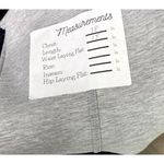 ZARA  Oversized Boxy Plush Crop Top 1/2 Short Sleeves Back Zipper S Grey #3161 Photo 7