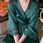Kennedy Blue Evergreen Robe Photo 1