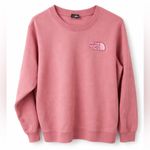 The North Face  Pink Crewneck Sweatshirt Pullover Logo Women’s Size XL Photo 0