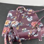 Matilda Jane  Moments With You Plum Perfect Backpack Purse Floral Tote Bag Photo 7