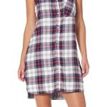 Silver Jeans  plaid dress with pockets size small NWOT Photo 0