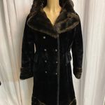 Vintage Laska Career originals faux fur Teddy coat Black Size M Photo 1