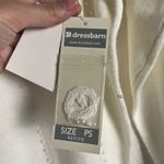 Dress Barn Ivory Faux Peal Embellished Mock Neck Long Sleeve Pullover Sweater PS Photo 7