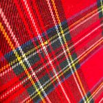 Red Plaid Stiff Handbag Photo 4