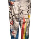 Terez 🔵 SALE 3/$25 NEW FOR SOULCYCLE COLORFUL LEGGINGS XS Photo 3