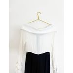 STAUD  Palladium Jumpsuit Sz 0 Off Shoulder Straight Leg Minimalist Quiet Luxury Photo 11